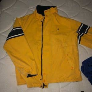 Vintage Nautica Reversable Fleece/Winter coat